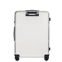 Moderné cestovné kufre VIENNA - biele