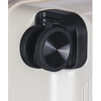 Moderné cestovné kufre VIENNA - biele