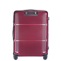 Moderné cestovné kufre VIENNA - tmavo červené