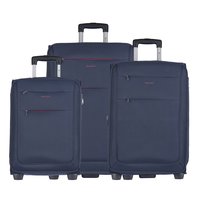 Moderné cestovné kufre Camerino - modré