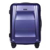 Moderné cestovné kufre NEW YORK - fialové