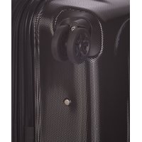 Moderné cestovné kufre STOCKHOLM - čierne