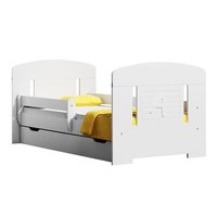 Detská posteľ so zásuvkami SCHOOL 200x90 cm + matrac