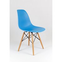 Kuchynská dizajnová stolička plastelína - modrá