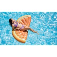 Nafukovacie plávacie lehátko - Pomaranč - 178 x 85 cm