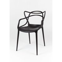 Dizajnová stolička ROMA - čierna