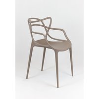 Dizajnová stolička ROMA - hnedá
