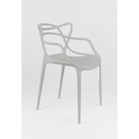Dizajnová stolička ROMA - svetlo šedá