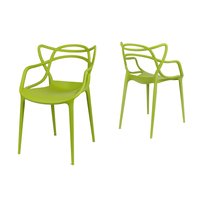 Dizajnová stolička ROMA - zelená