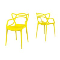 Dizajnová stolička ROMA - žltá