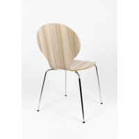 Dizajnová stolička BERGAMO - šedá - TYP D