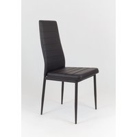 Dizajnová stolička VERONA - čierna - TYP A