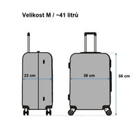 Cestovné kufre BLUE BUTTERFLY