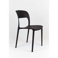 Dizajnová stolička BIBIONE - čierna