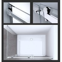 Sprchovací kút MAXMAX Rea NIXON 140x80 cm