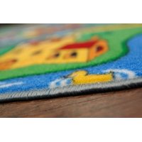 Detský koberec dedinkou soft