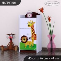 Detská komoda MADAGASKAR - TYP 1