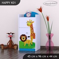 Detská komoda MADAGASKAR - TYP 1