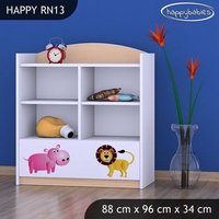 Detský úložný regál MADAGASKAR - TYP 13 - NÍZKY