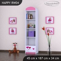 Detský úložný regál LOVE - TYP 4 - VYSOKÝ