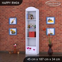 Detský úložný regál LOVE - TYP 4 - VYSOKÝ