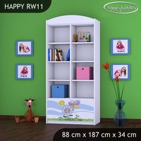 Detský úložný regál Palouček - TYP 11 - VYSOKÝ