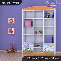 Detský úložný regál Palouček - TYP 15 - VYSOKÝ