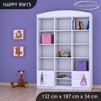 Detský úložný regál PRINC A PRINCEZNA - TYP 15 - VYSOKÝ