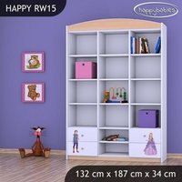 Detský úložný regál PRINC A PRINCEZNA - TYP 15 - VYSOKÝ