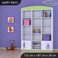 Detský úložný regál PRINC A PRINCEZNA - TYP 15 - VYSOKÝ