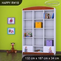 Detský úložný regál PRINC A PRINCEZNA - TYP 18 - VYSOKÝ