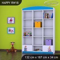 Detský úložný regál PRINC A PRINCEZNA - TYP 18 - VYSOKÝ