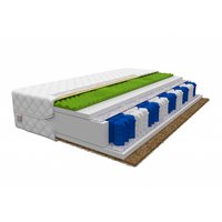 Taštičkový matrac SUPER 200x160x19 cm - HR / kokos