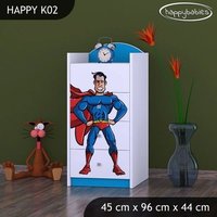 Detská komoda SUPERMAN - TYP 2