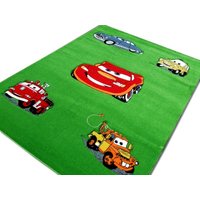 Detský koberec CARS green
