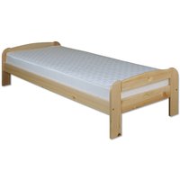 Posteľ z masívu borovice - jednolôžko 200x80 cm - MAX 122