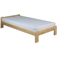 Posteľ z masívu borovice - jednolôžko 200x80 cm - MAX 123