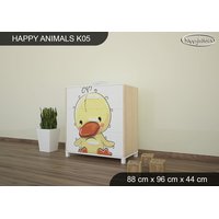 Detská komoda ZVIERACIE KAMARÁTI - TYP 5