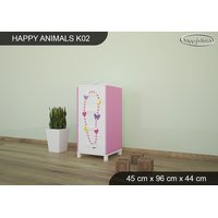 Detská komoda PRINCEZNÁ A KONÍK - TYP 2