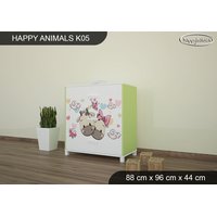 Detská komoda Zamilovaní Žirafa - TYP 5