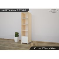 Detská skriňa Zamilovaní Žirafa - TYP 2B