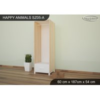 Detská skriňa Zamilovaní Žirafa - TYP 5A