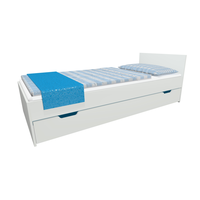 Detská posteľ so zásuvkou - MODERN 200x90 cm - tmavo modrá