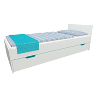Detská posteľ so zásuvkou - MODERN 200x90 cm - tyrkysová