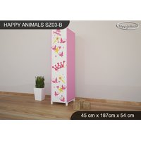 Detská skriňa PRINCESS - TYP 3B