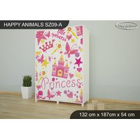 Detská skriňa PRINCESS - TYP 9A