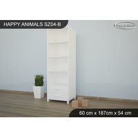 Detská skriňa HAPPY - TYP 4B