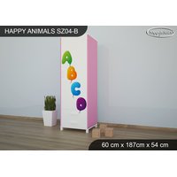Detská skriňa HAPPY - TYP 4B