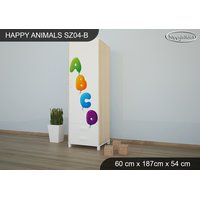 Detská skriňa HAPPY - TYP 4B