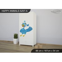 Detská skriňa ZVIERACIE PARTA - TYP 7A